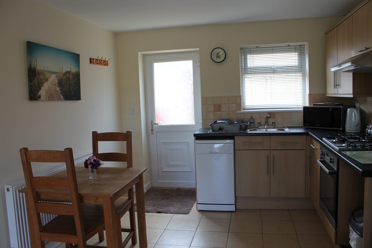 Kitchen and dining area