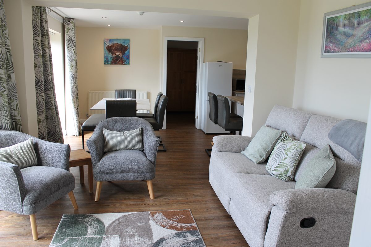 Open-plan lounge