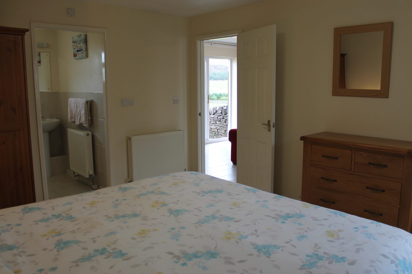 Bedroom with ensuite access