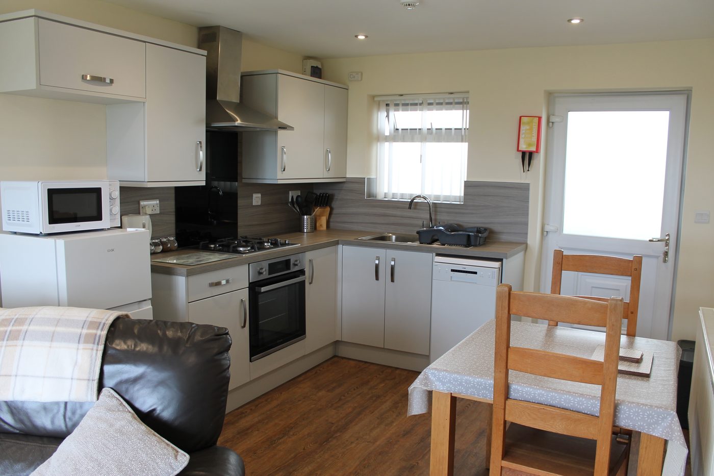 Modern fully equipped kitchen